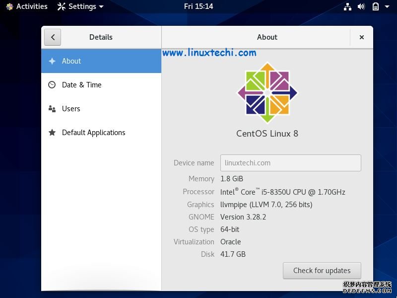 Desktop-Screen-CentOS8